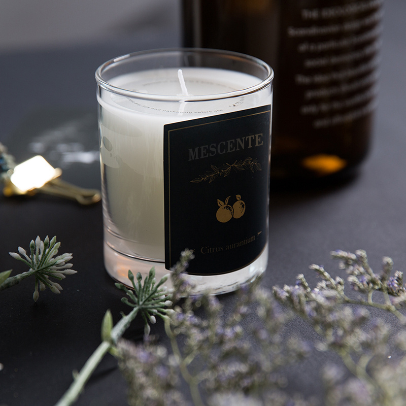 Dekoratívna luxusná masážna vlastná značka M&Scent s vôňou sójového vosku