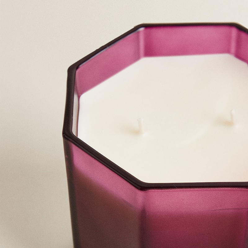 Luxusné vianočné vonné sviečky M&Scent Aromaterapia Sviečky zo sójového vosku v darčekovej krabičke z čierneho skla
