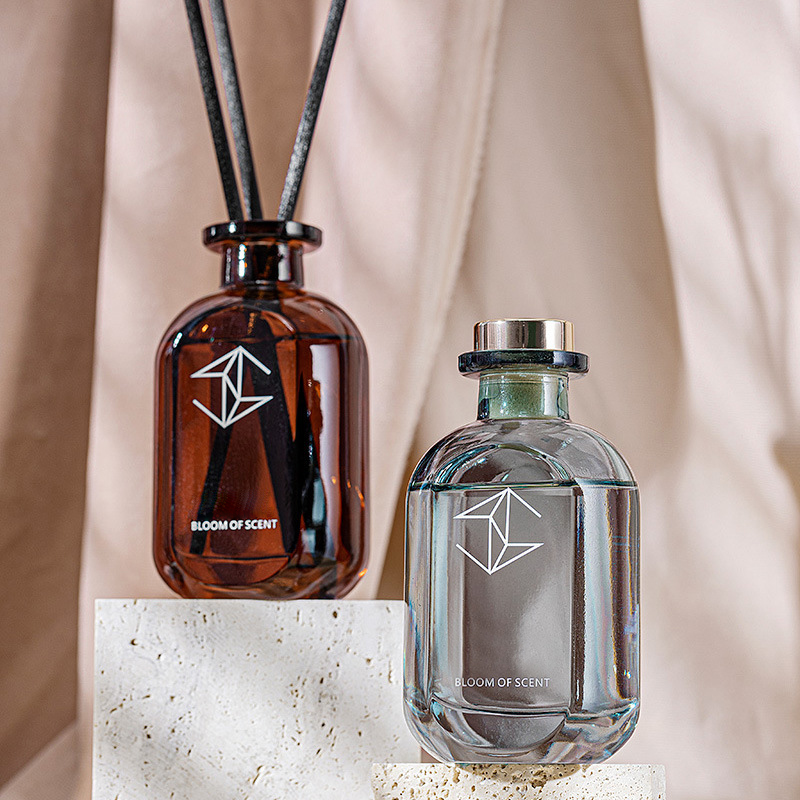 M&Scent 500 ml vianočný krištáľový trstinový difuzér darčeková sada, domáci trstinový difuzér