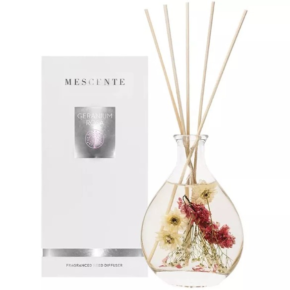 M&Scent veľkoobchodné luxusné súpravy sklenených fliaš z ratanovej tyčinky so zátkou so zátkou