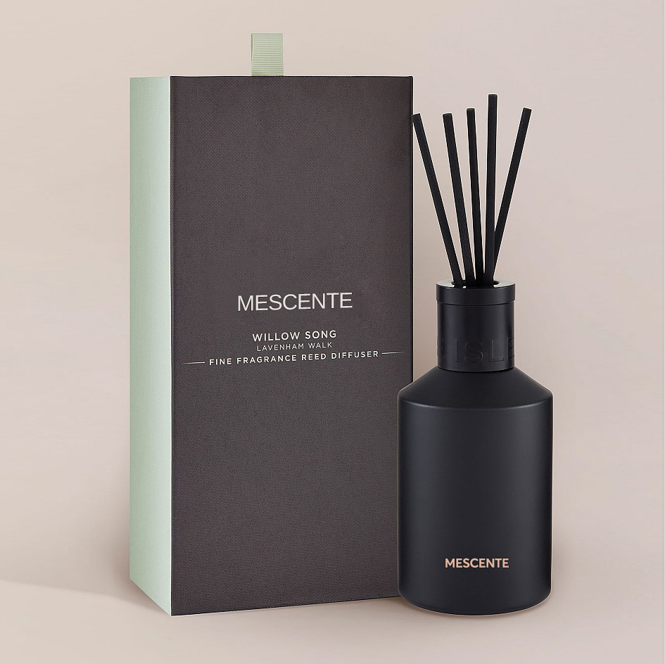 Decoration Oem Printed Box 20ml Square Ceramic Vranjes Wooden Cap House Parfum Aróma trstinový difuzérový olej
