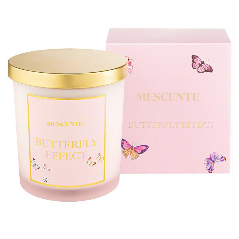 Veľkoobchodný predaj M&Scent Nové luxusné vianočné krištáľové dózy na zákazku Vonná cenálová sviečka Kerzen sviečkom