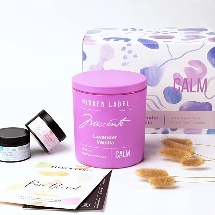 Veľkoobchodný predaj luxusných súkromných dóz M&Scent Sviečky zo cetónového vosku s kryštálmi