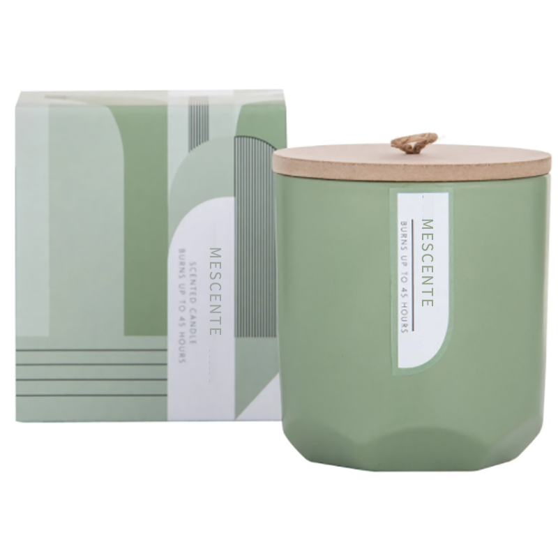 M&Scent Custom Luxury Vytvorte si vlastný drevený knôt na výrobu voňavých sójových sviečok v sklenenej nádobe