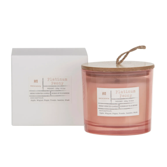 M&Scent Aromatic Aromatherphy Voňavé sójové sviečky Súkromná značka pre domácu aromaterapiu