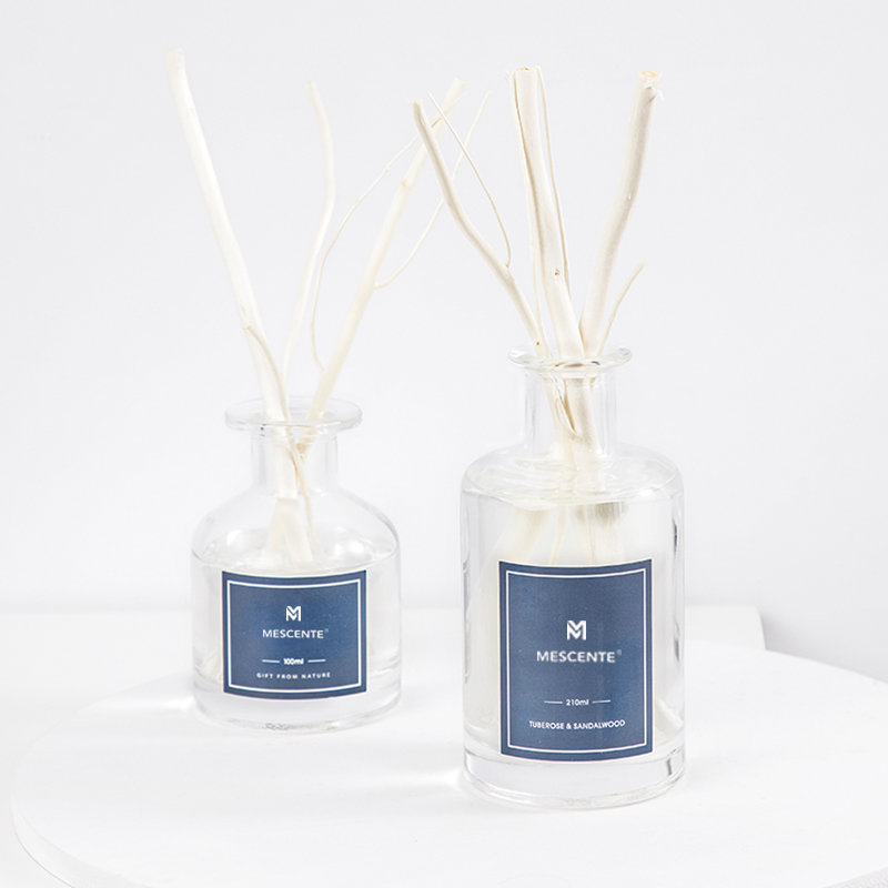M&Scent veľkoobchodná luxusná sklenená fľaša 2022 Nový príchod Najnovší dizajn jazýčkový difúzor