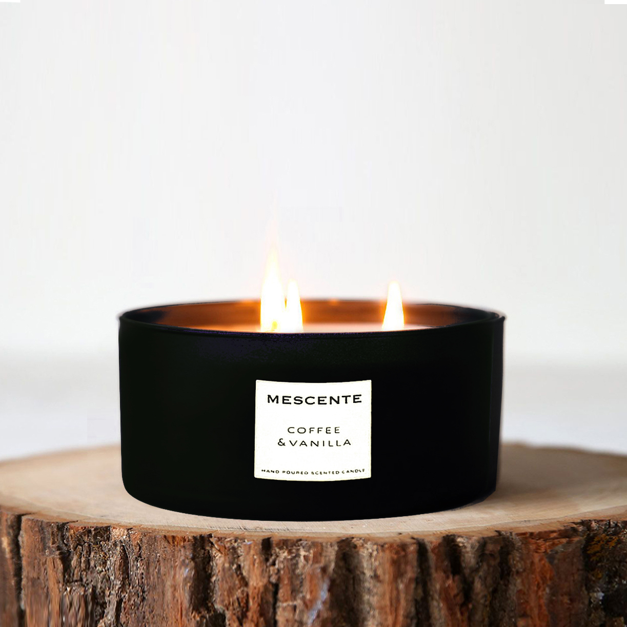 M&Scent veľkoobchodná dekoratívna aromaterapia darčeková súprava s 3 knôtmi s vôňou kokosovej palmy