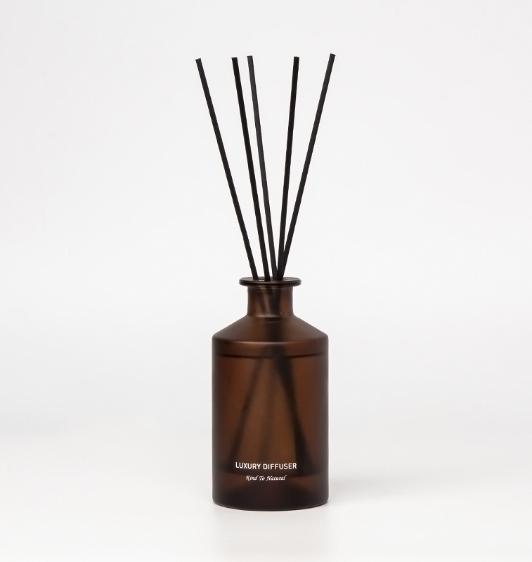 M&Scent Custom Luxusná fľaša z matného skla Home Essential Oil Reed difuzér