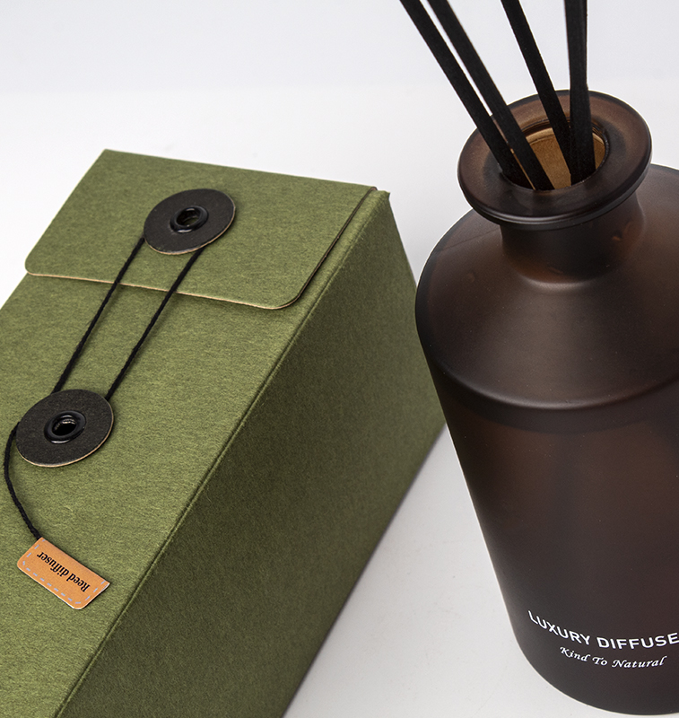 M&Scent Custom Luxusná fľaša z matného skla Home Essential Oil Reed difuzér