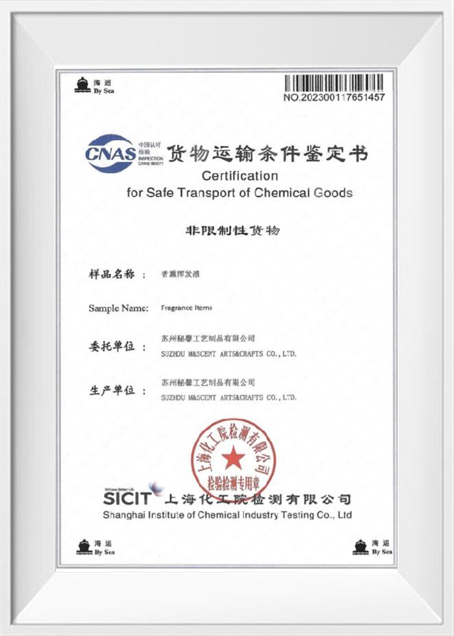 Certifikácia pre bezpečnú prepravu chemického tovaru