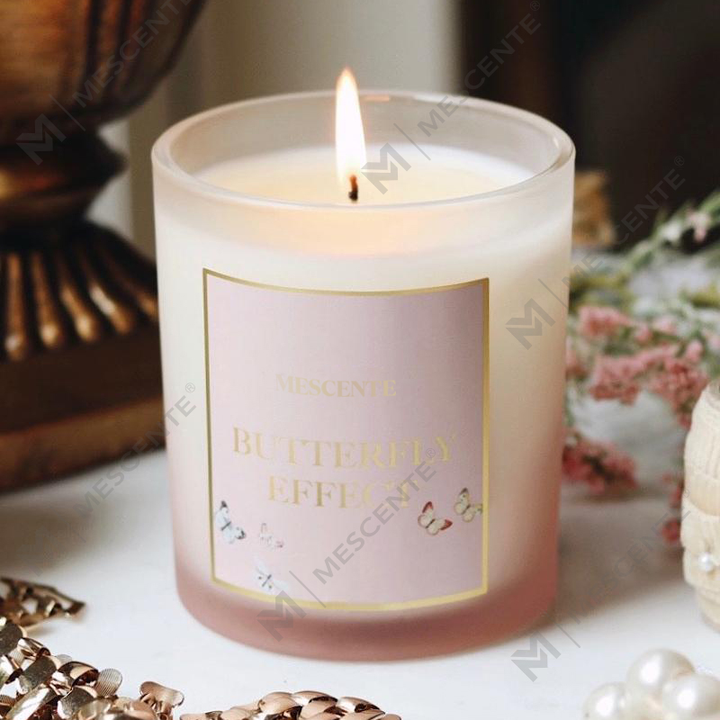 Veľkoobchodný predaj M&Scent Nové luxusné vianočné krištáľové dózy na mieru Voňavá sójová sviečka Kerzen s viečkom