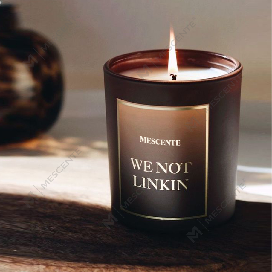 Veľkoobchodný predaj M&Scent Nové luxusné vianočné krištáľové dózy na mieru Voňavá sójová sviečka Kerzen s viečkom