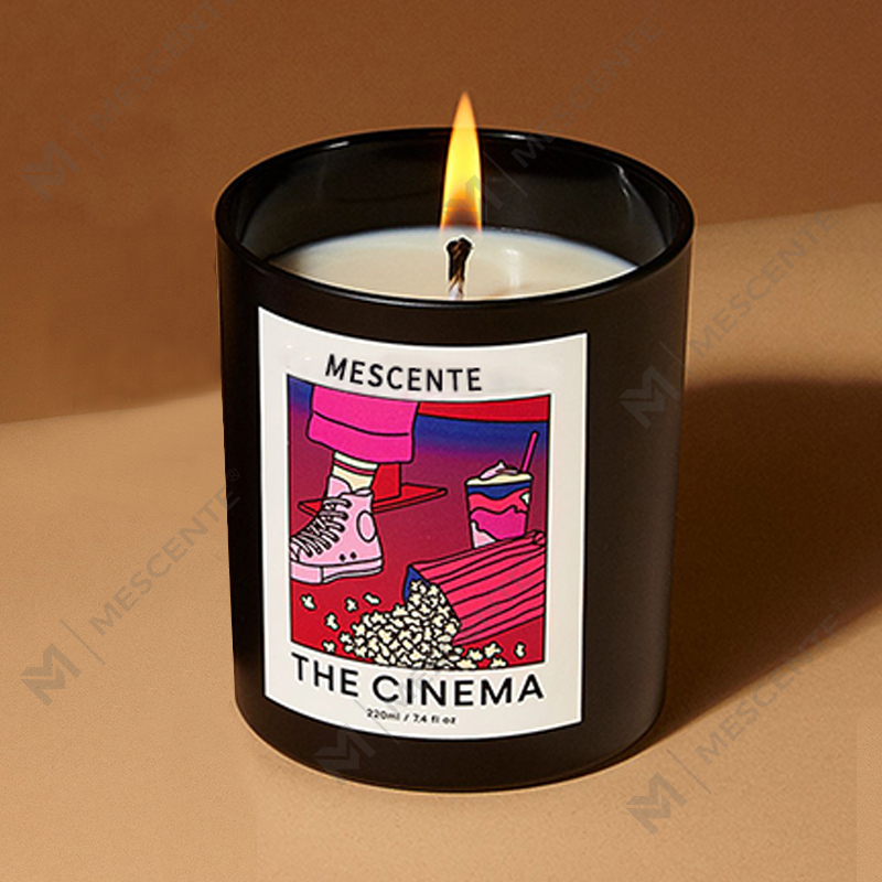 Veľkoobchodný predaj M&Scent Luxus Vlastná súkromná etiketa Ručne vyrábané vianočné kryštálové aromatické sviečky zo sójového vosku