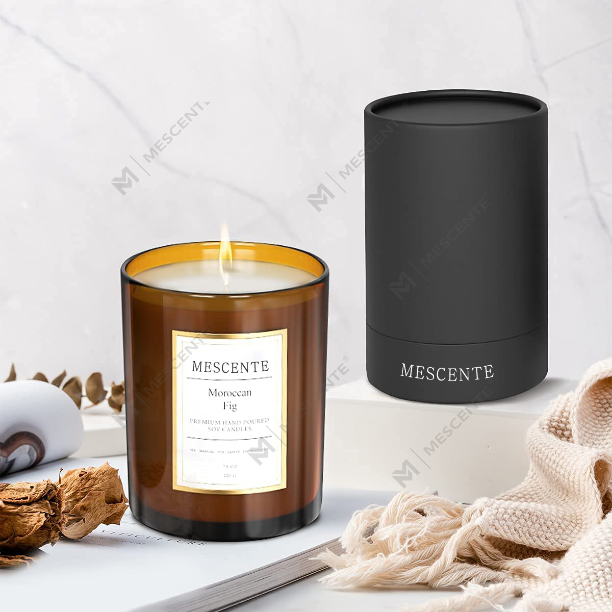 Veľkoobchodná veľkoobchodná objednávka M&Scent Darčeková súprava luxusných privátnych sviečok zo sójového vosku