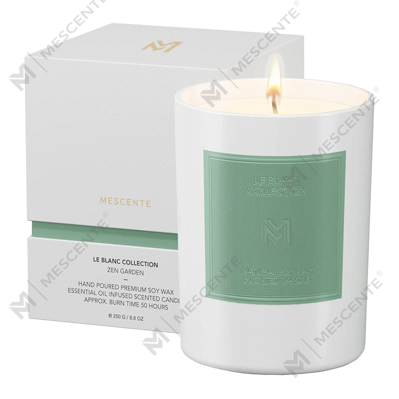 Veľkoobchodný veľkoobchod M&Scent na mieru s luxusnými čiernymi sklenenými dózami Vianočné sady sviečok zo sójového vosku