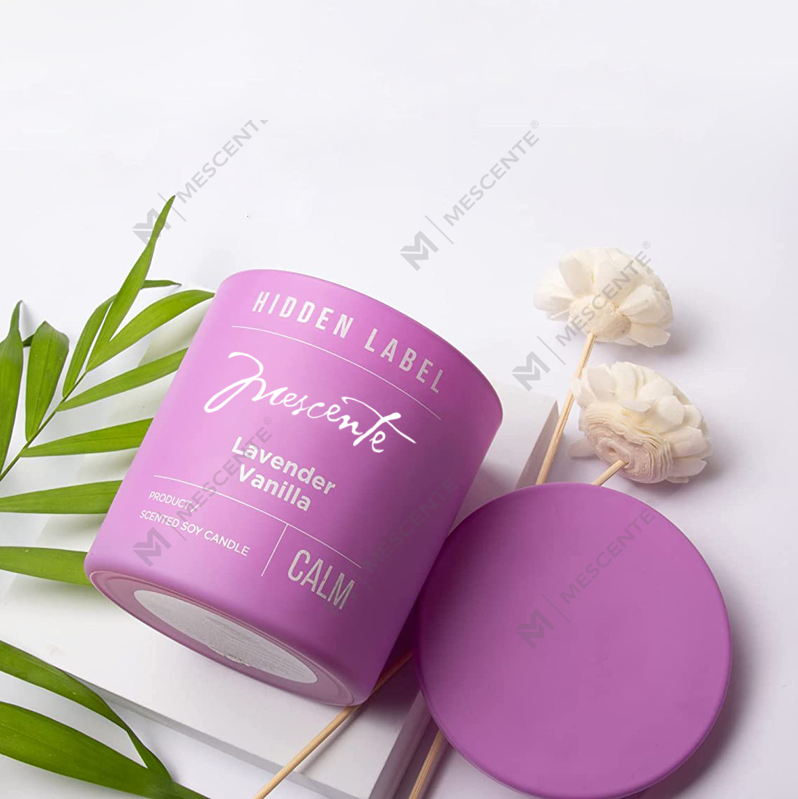 Veľkoobchodný predaj luxusných súkromných dóz M&Scent Sviečky zo sójového vosku s kryštálmi