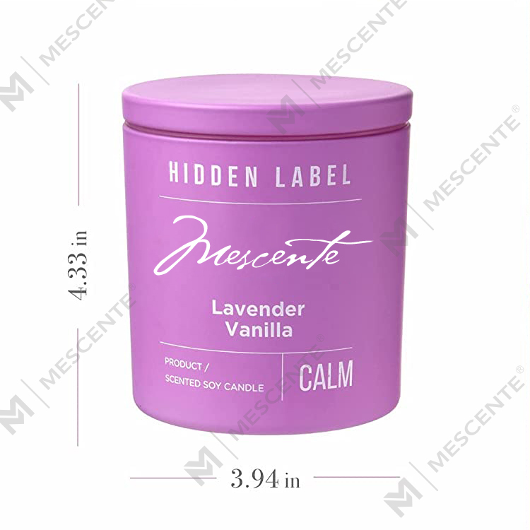 Veľkoobchodný predaj luxusných súkromných dóz M&Scent Sviečky zo sójového vosku s kryštálmi