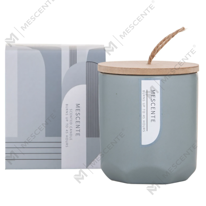 M&Scent Custom Luxury Vytvorte si svoj vlastný drevený knôt na výrobu voňavých sójových sviečok v sklenenej nádobe