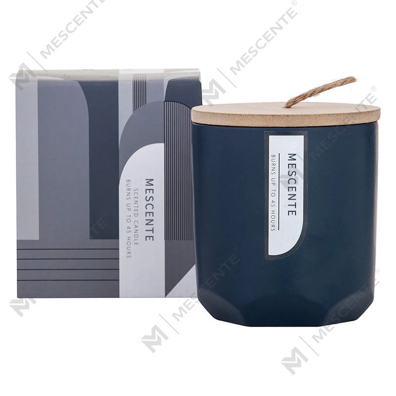 M&Scent Custom Luxury Vytvorte si svoj vlastný drevený knôt na výrobu voňavých sójových sviečok v sklenenej nádobe