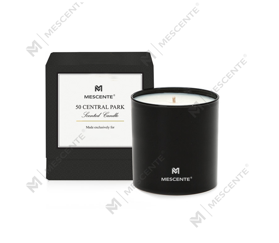 M&S vôňa Veľkoobchod Luxus Private Label Chrómové mužské aromaterapeutické sviečky 22 oz s kryštálmi vo vnútri