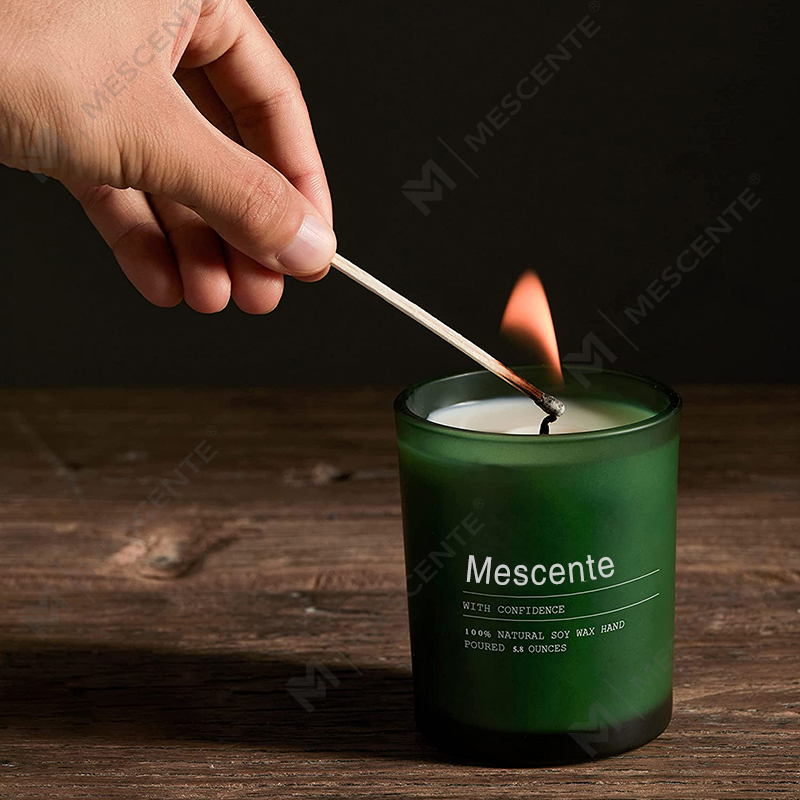 M&Scent Svadobná dekoračná nádoba na mieru Voňavé sviečky jazmín a ylang ylang s nálepkami vo veľkom