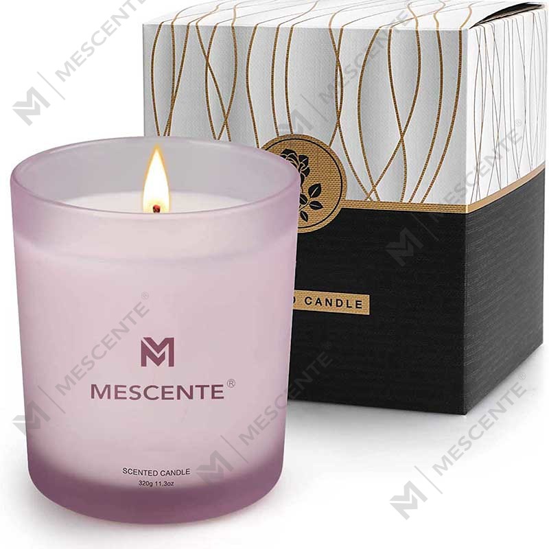 M&Scent veľkoobchod na mieru luxusné najpredávanejšie privátne knot levanduľové vonné sviečky so sójovým voskom