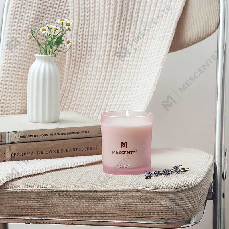 M&Scent veľkoobchod na mieru luxusné najpredávanejšie privátne knot levanduľové vonné sviečky so sójovým voskom