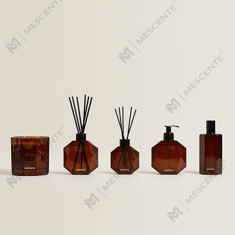Veľkoobchodný predaj luxusných vlastných mini fliaš M&Scent Aromaterapeutický trstinový difuzérový olej s darčekovou krabičkou