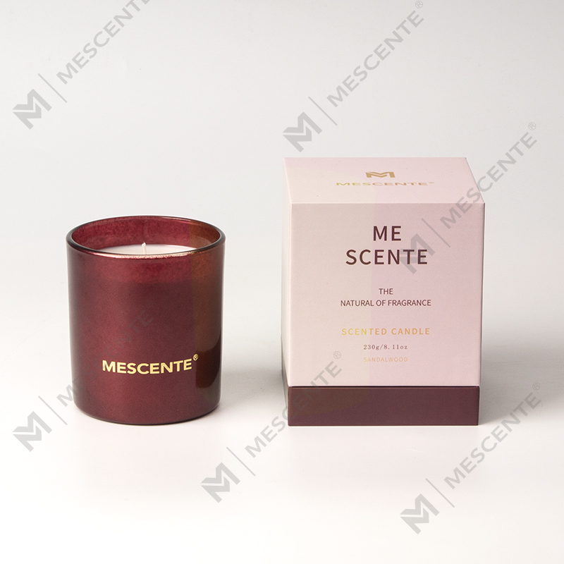M&Scent Private Label Christmas Black Candle Dózy Aromaterapeutické vonné sviečky Vône
