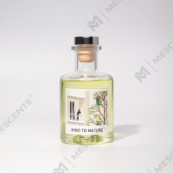 M&Scent Luxury 200 ml prispôsobená biela fľaša Drevené tyčinky Reed difuzér s krabičkou