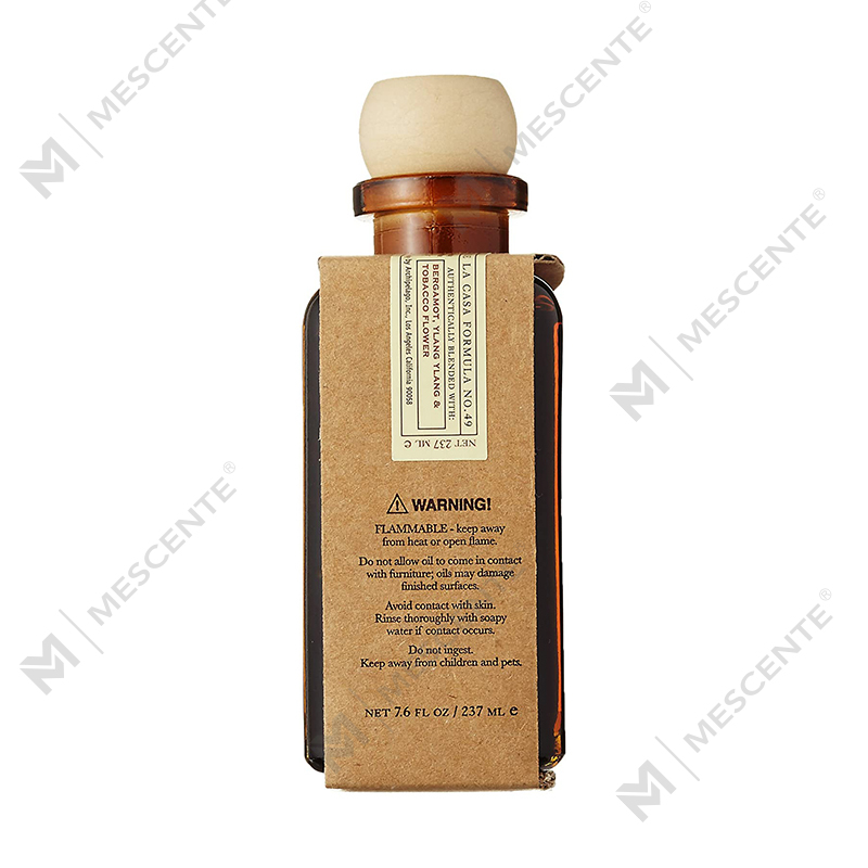 Luxusná vlastná veľká ružovo zlatá sklenená fľaša s kvetinovým kvetom M&Scent Privátna značka Liquid Reed difuzér s darčekovou krabičkou