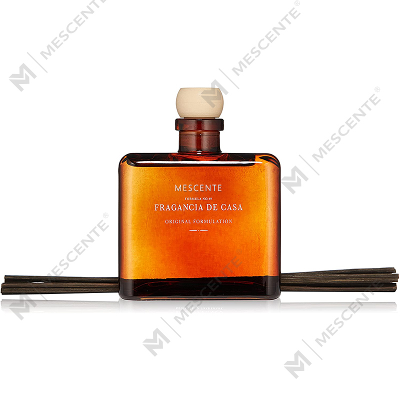 Luxusná vlastná veľká ružovo zlatá sklenená fľaša s kvetinovým kvetom M&Scent Privátna značka Liquid Reed difuzér s darčekovou krabičkou
