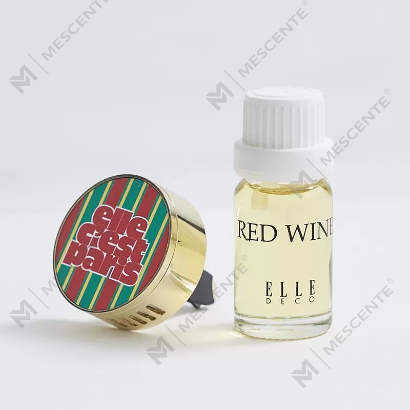 Luxusný difúzor osviežovača do auta M&Scent s tekutým parfumom so závesným klipom