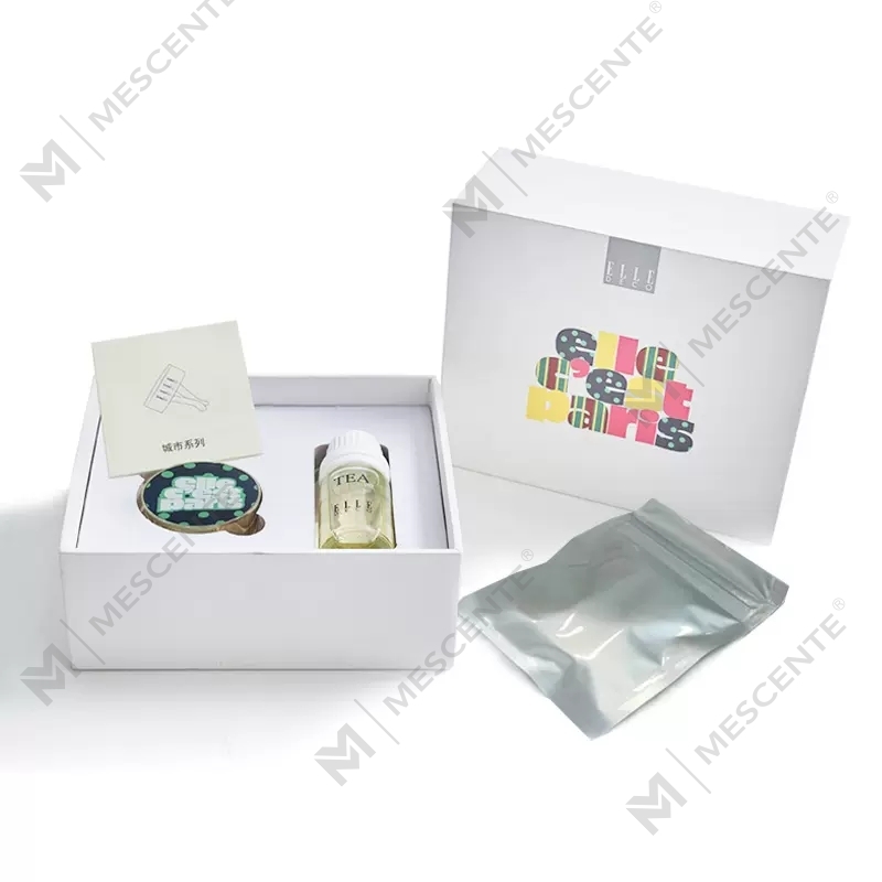 Luxusný difúzor osviežovača do auta M&Scent s tekutým parfumom so závesným klipom