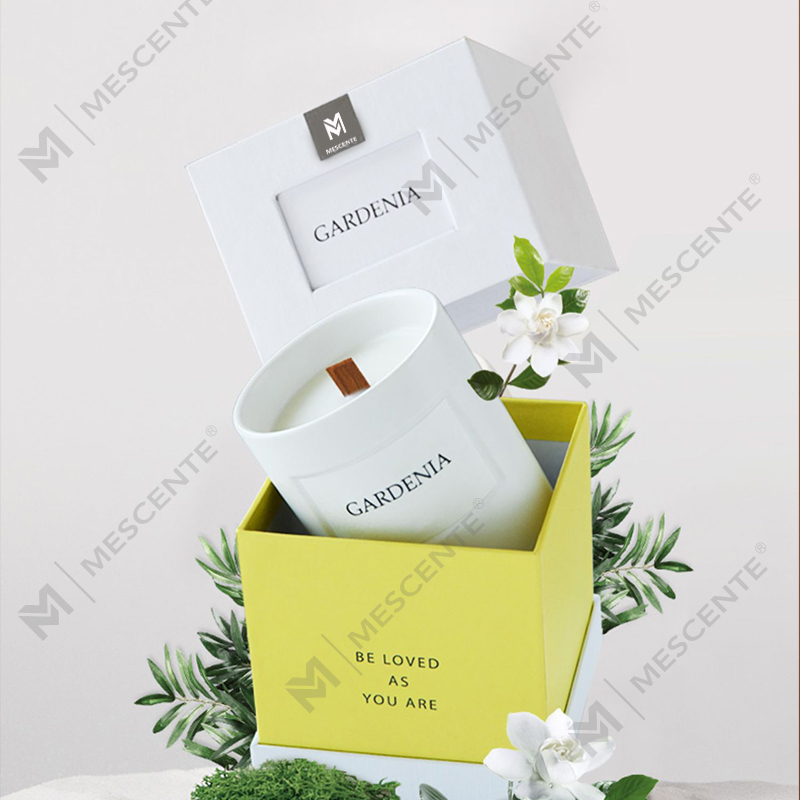 M&Scent veľkoobchod na mieru luxusné domáce vône sklenené nádoby vonné sviečky zo sójového vosku