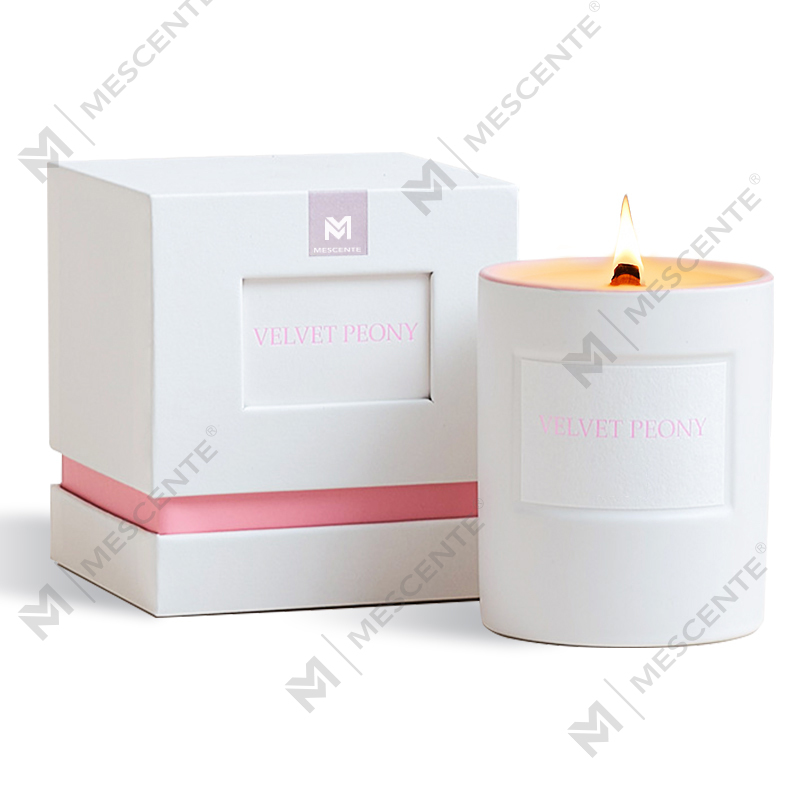 M&Scent veľkoobchod na mieru luxusné domáce vône sklenené nádoby vonné sviečky zo sójového vosku
