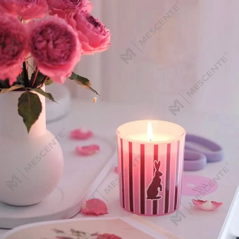 M&Scent veľkoobchod na mieru luxusné domáce vône sklenené nádoby vonné sviečky zo sójového vosku