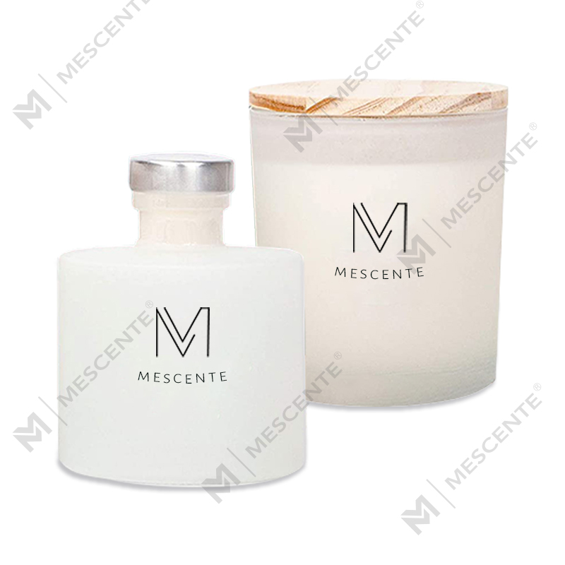 M&Scent Luxusná personalizovaná súkromná etiketa Jesenný dekor Aróma Voňavé sójové sviečky Trstinový difuzér Darčeková sada