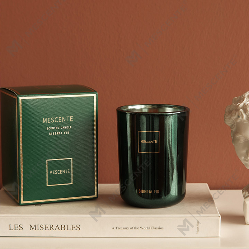 M&Scent veľkoobchod prispôsobený luxusný privátny štítok s vôňou sójový vosk Drevený knôt Aroma sviečka