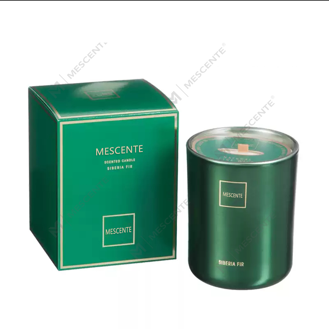 M&Scent veľkoobchod prispôsobený luxusný privátny štítok s vôňou sójový vosk Drevený knôt Aroma sviečka