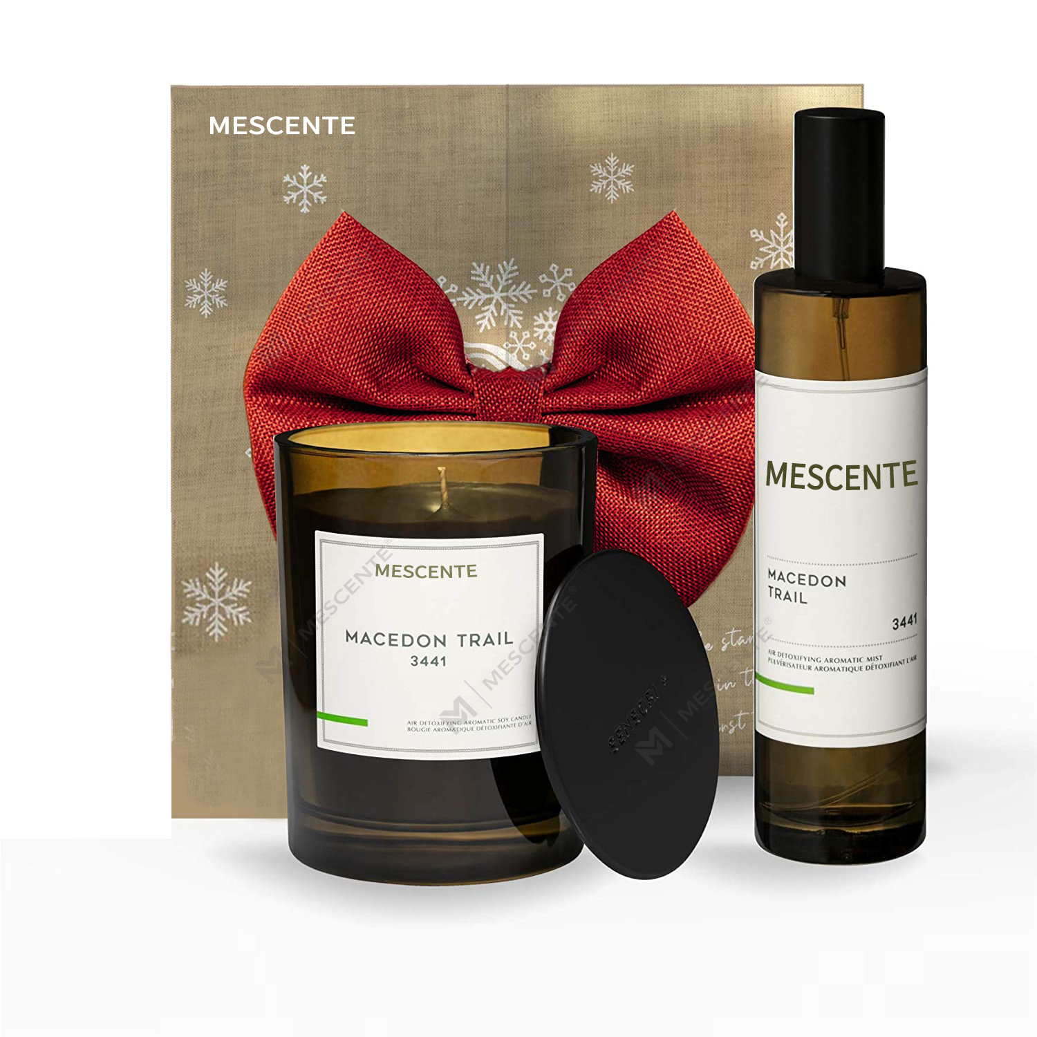Súprava sviečok s rozprašovacím rozprašovačom na veľkoobchodný predaj luxusných súkromných značiek M&Scent