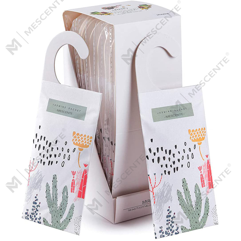 M&Scent Nový dizajn Prispôsobte si voňavé vrecúška Vrecúška na zavesenie, vrecúška s vôňou do šatníka