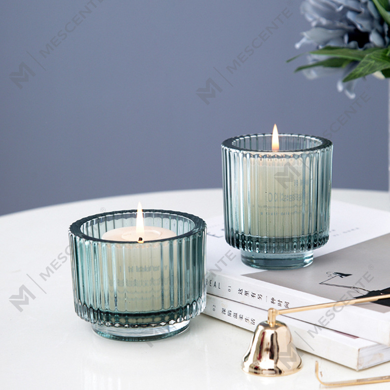 M&Scent Luxury Decor Sklenený krištáľový svietnik, svietniky vo veľkom