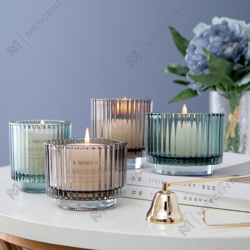 M&Scent Luxury Decor Sklenený krištáľový svietnik, svietniky vo veľkom