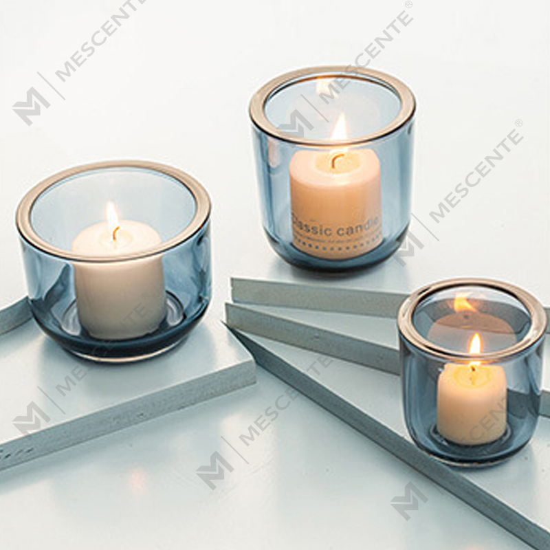 Dekoratívne krištáľové sklo M&Scent Deluxe, svietnik voľne ložený
