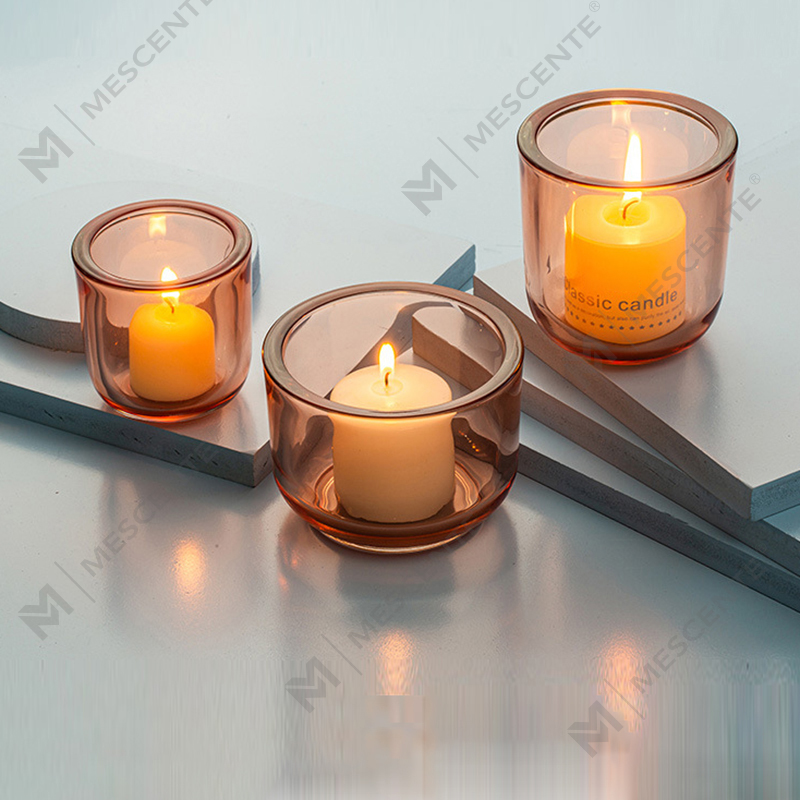 Dekoratívne krištáľové sklo M&Scent Deluxe, svietnik voľne ložený