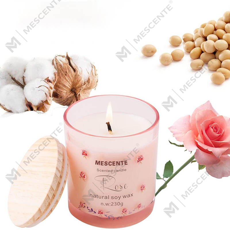 Ručne vyrábaný luxusný sklenený držiak M&Scent Duchovná keramika Stĺpik s vôňou vanilky s kryštálmi