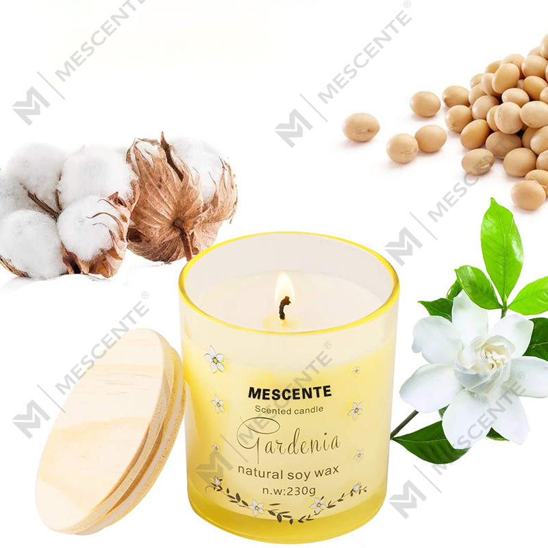 Ručne vyrábaný luxusný sklenený držiak M&Scent Duchovná keramika Stĺpik s vôňou vanilky s kryštálmi