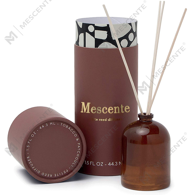 Luxusná vlastná veľká ružovo zlatá sklenená fľaša s kvetinovým kvetom M&Scent Privátna značka Liquid Reed difuzér s darčekovou krabičkou