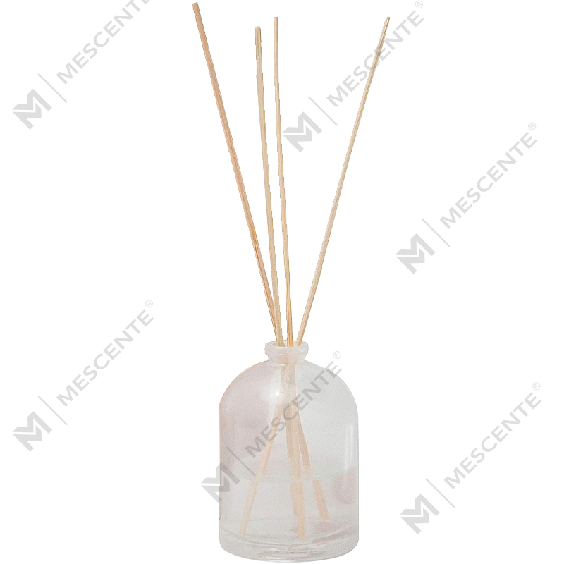 Luxusná vlastná veľká ružovo zlatá sklenená fľaša s kvetinovým kvetom M&Scent Privátna značka Liquid Reed difuzér s darčekovou krabičkou